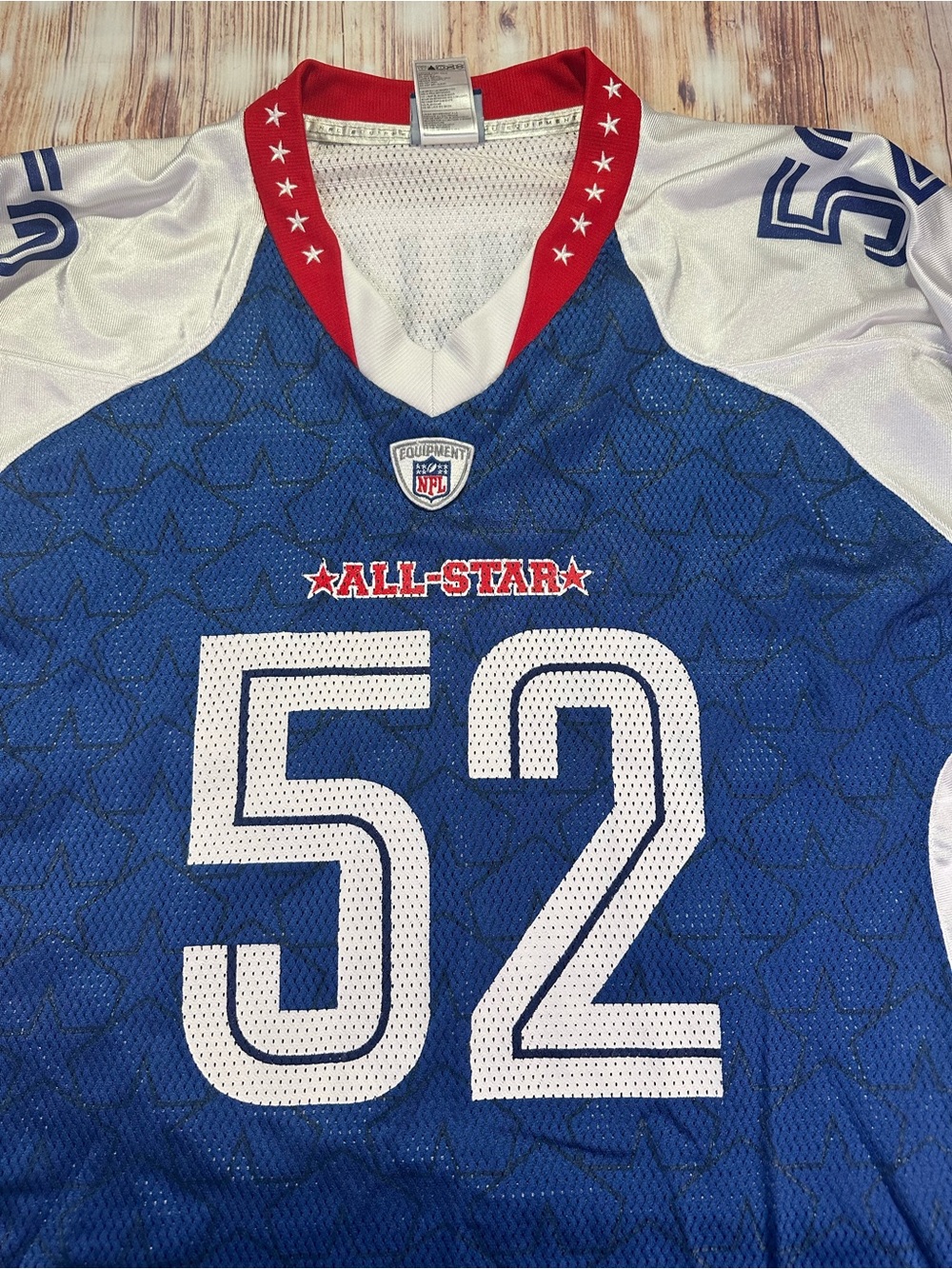 San Francisco 49ers  Pro-bowl 2010 Willis Reebok NFL Onfield Jersey Size XL - Picture 6 of 16